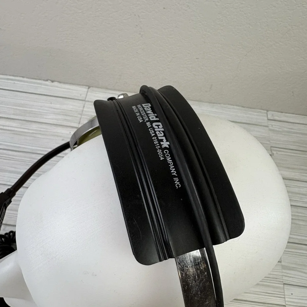 David Clark Aviation Headset W/ Boom Mic M-1A As-is Untested